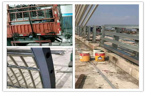 精心打造【鑫海达】不锈钢复合管道路护栏技术精湛