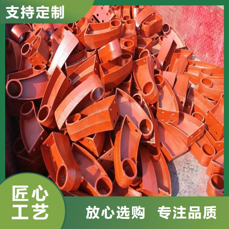 桥梁铸钢牛角架护栏厂家