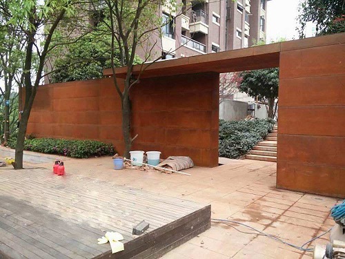 汉中种植池耐候锈钢板海量制作价