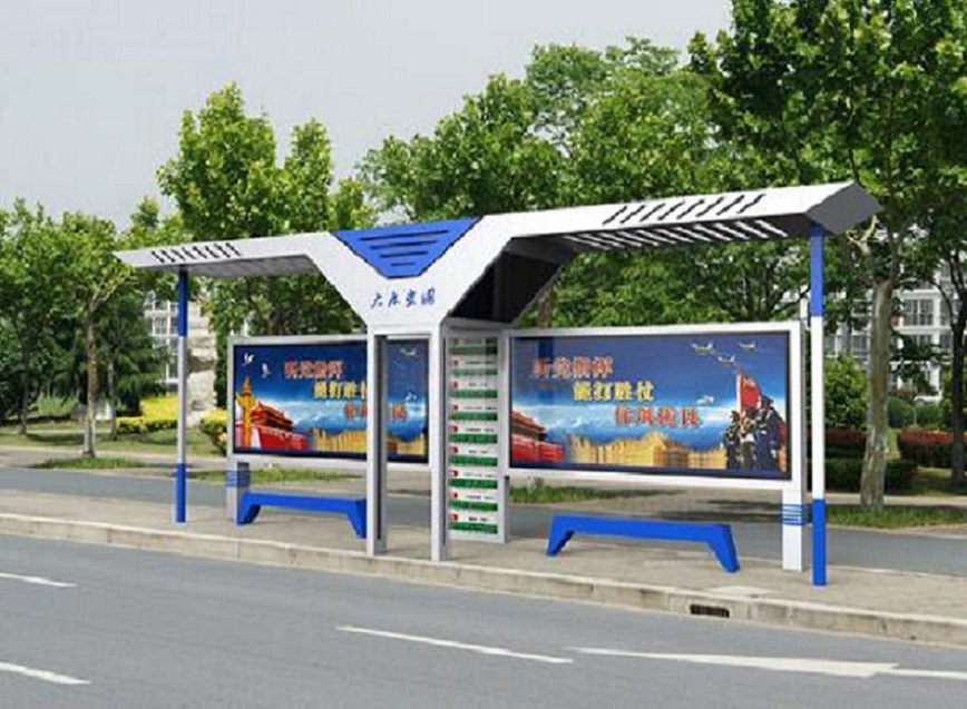 创意公交站台主要构造