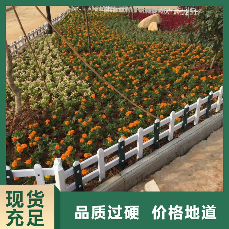 北海铁山港美丽乡村pvc花坛护栏草坪护栏厂家现货