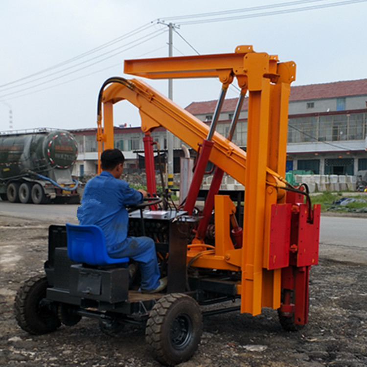 打桩钻孔机一体机公路护栏全国包邮本地经销商