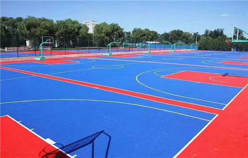 连云港哪里有承接篮球场地面建设