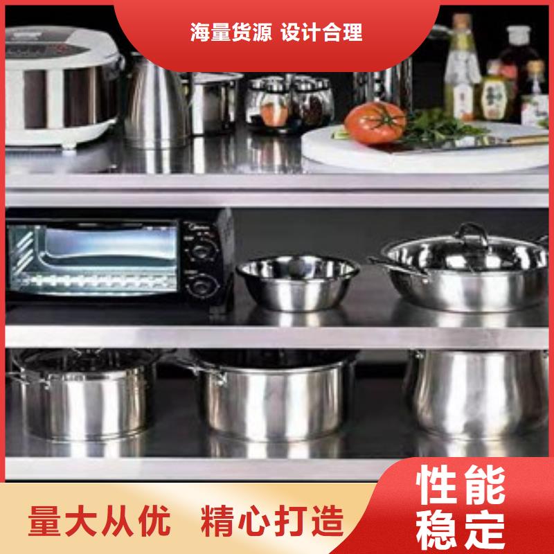 生产厂家定做加工不锈钢双层工作台