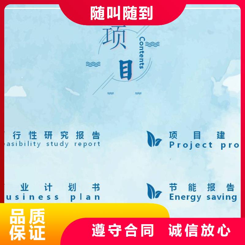 陵县本地编写项目建设规划报告—甲乙级资质快速