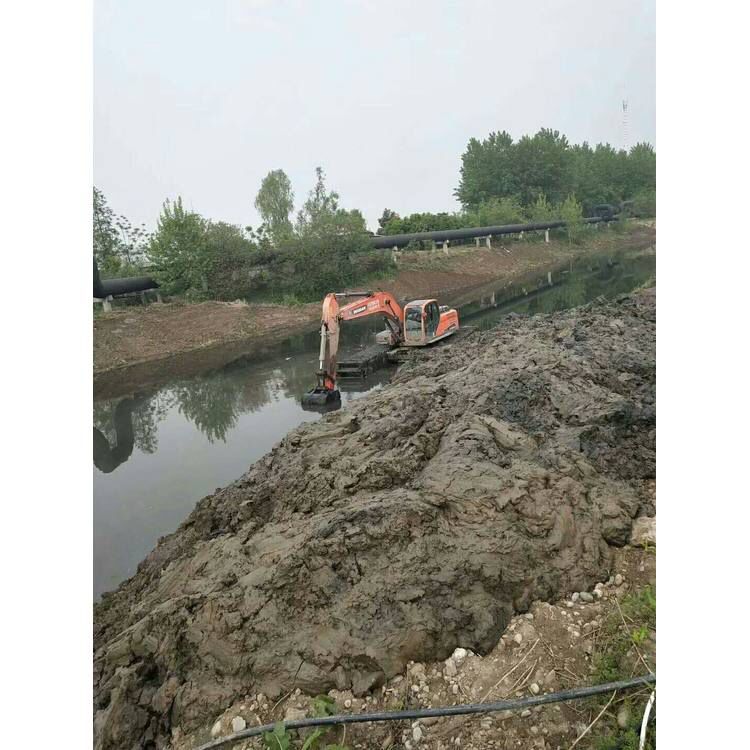 山东省滨州市湖泊清淤挖掘机租赁围堤加固