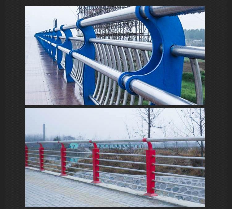 不锈钢桥梁防撞护栏硬度好本地货源